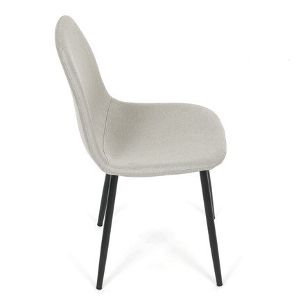 Moderní jídelní židle Autronic krémová, látka, CT-V2972 CRM2 (7)