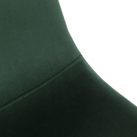 Moderní jídelní židle Autronic zelená, sametová látka, CT-V2971 GRN4 (10)