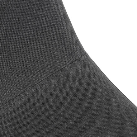 Moderní jídelní židle Autronic šedá, látka, CT-V2972 GREY2 (10)