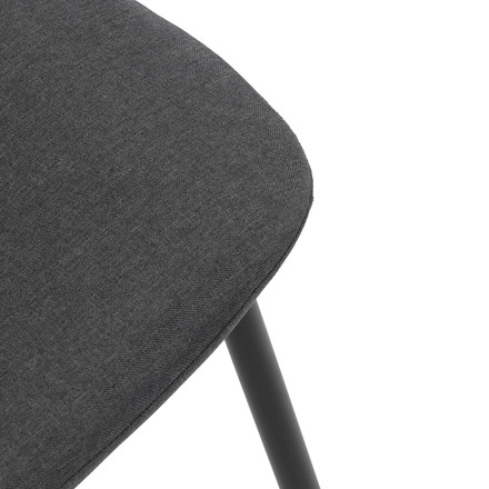 Moderní jídelní židle Autronic šedá, látka, CT-V2972 GREY2 (11)