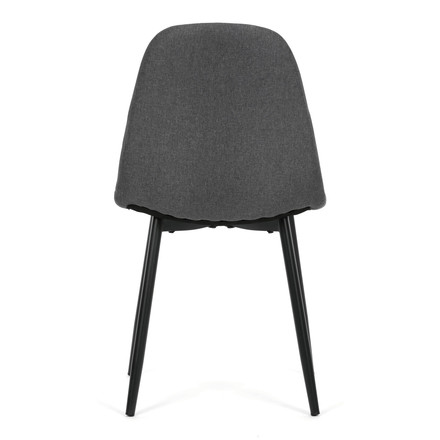 Moderní jídelní židle Autronic šedá, látka, CT-V2972 GREY2 (5)
