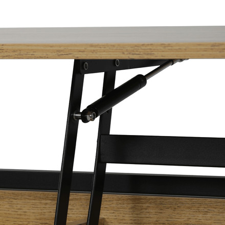 Konferenční stolek Autronic 100x50x48cm, mdf, dub, CT-I1201 OAK (9)