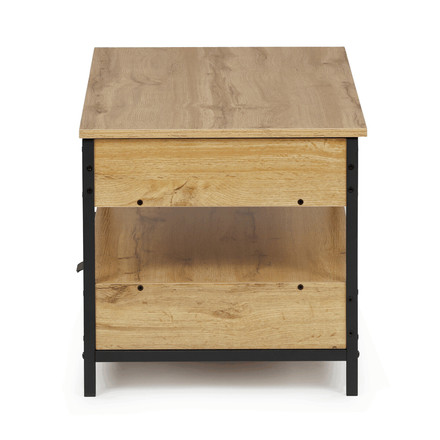 Konferenční stolek Autronic 100x50x48cm, mdf, dub, CT-I1201 OAK (4)