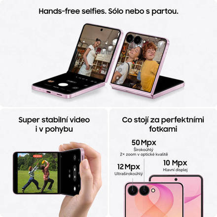 Mobilní telefon Samsung Galaxy Z Flip8 5G 256GB Cream (3)