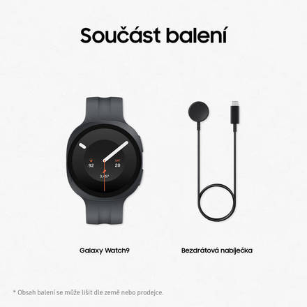 Chytré hodinky Samsung Galaxy Watch 9 40mm Graphite (2)
