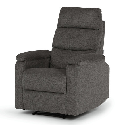 Sedací souprava Autronic polohovací, šedá, látka, ASD-C5980 GREY2 (6)