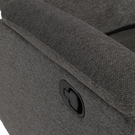 Sedací souprava Autronic polohovací, šedá, látka, ASD-C5980 GREY2 (11)