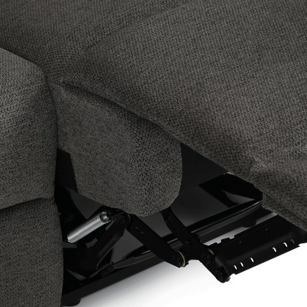 Sedací souprava Autronic polohovací, šedá, látka, ASD-C5980 GREY2 (12)