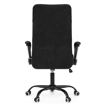 Kancelářská židle Autronic houpací mechanismus, černá látka, KA-W3109 BK (4)