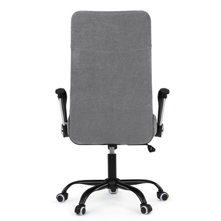 Kancelářská židle Autronic houpací mechanismus, šedá látka, KA-W3109 GREY (4)