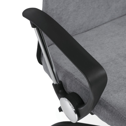 Kancelářská židle Autronic houpací mechanismus, šedá látka, KA-W3109 GREY (8)