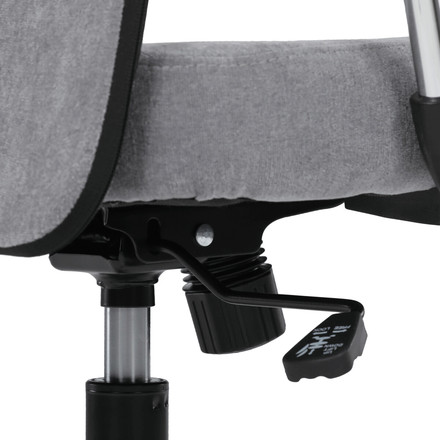 Kancelářská židle Autronic houpací mechanismus, šedá látka, KA-W3109 GREY (9)