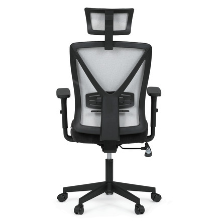 Kancelářská židle Autronic houpací mechanismus, černá látka, KA-W3137 BK (4)