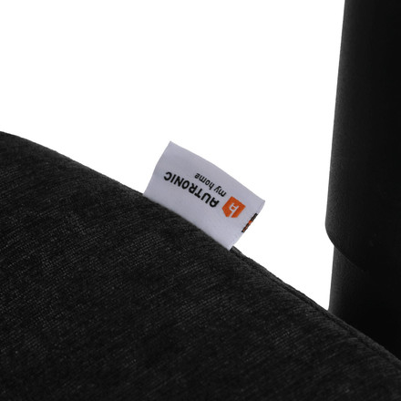 Kancelářská židle Autronic houpací mechanismus, černá látka, KA-W3137 BK (8)