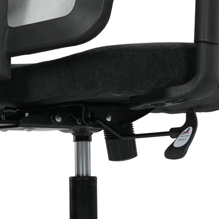 Kancelářská židle Autronic houpací mechanismus, černá látka, KA-W3137 BK (9)