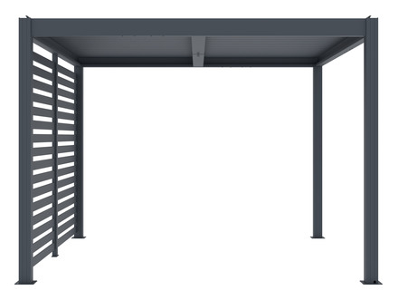 Fixní lamelová stěna G21 fixní lamelová stěna 2,8x2,2 m pro pergolu Austin (2)