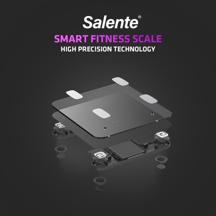 Osobní váha Salente OVS MAXFIT-BK (2)