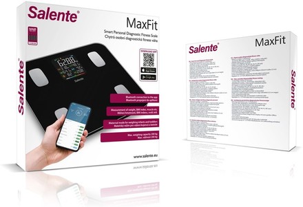 Osobní váha Salente OVS MAXFIT-BK (6)