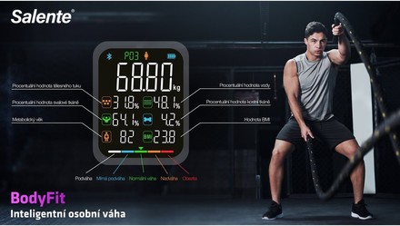 Osobní váha Salente OVS BODYFIT-BK (6)