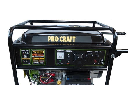 Benzínová elektrocentrála Procraft mod.GP85 (1)