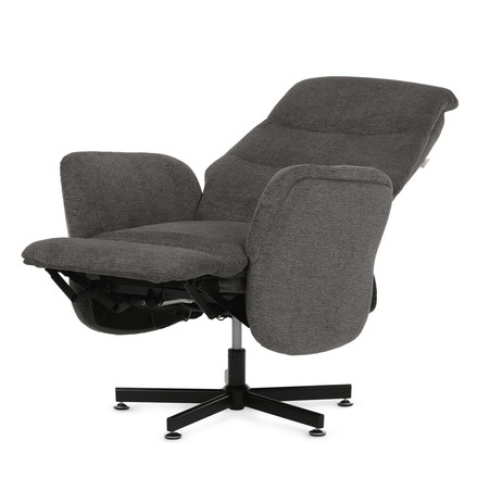 Polohovací křeslo Autronic elektrické zabudované ovládání, šedá, látka, TV-C5479 GREY2 (3)