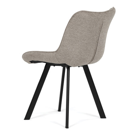 Moderní jídelní židle Autronic béžová, látka, HC-V3068 CAP2 (4)