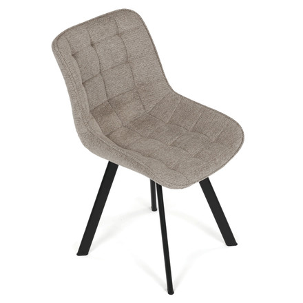 Moderní jídelní židle Autronic béžová, látka, HC-V3068 CAP2 (8)
