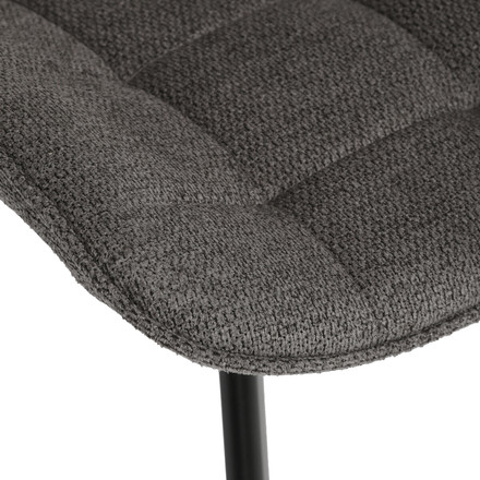 Moderní jídelní židle Autronic šedá, látka, HC-V3068 GREY2 (11)