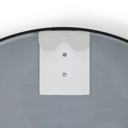 Zrcadlo Autronic 60 cm, černé, AZR-V5060 BK (4)
