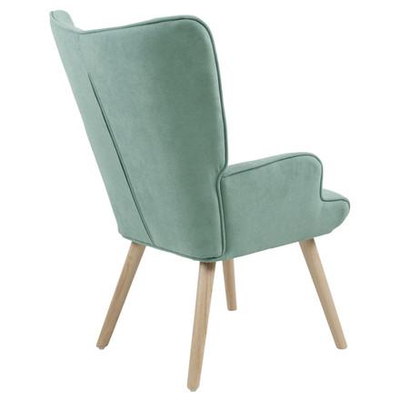 Relaxační křeslo Autronic modrá, látka, AK-301 BLUE2 (4)