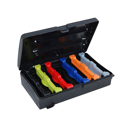 Úložný box na čepel de Buyer 2012.89 REVOLUTION, úložný box na čepele Mandoline Revolution, 7 ks čepelí
