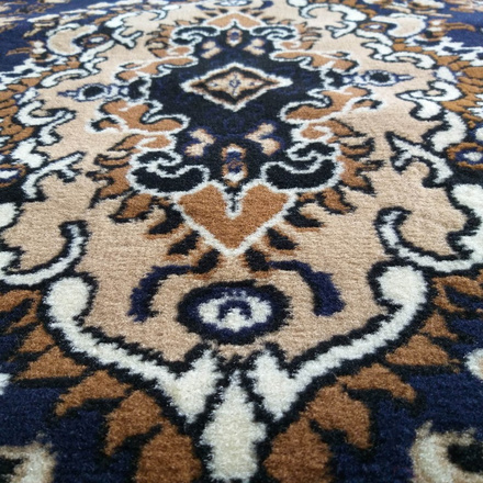 Kusový koberec Dywanopol BCF ALFA 06 - tmavě modrý, 250 x 350 cm (2)