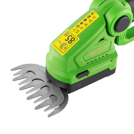 Aku nůžky na trávu a keře Procraft PGH2100 (6)
