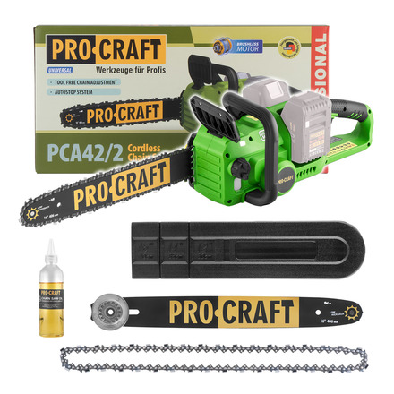 Aku řetězová pila Procraft PCA422 (bez baterie a nabíječky)