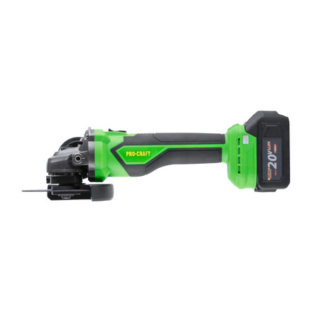 Aku úhlová bruska Procraft PGA22, 125mm (4)