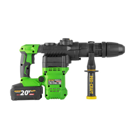 Aku vrtací kladivo Procraft PHA50-1b-c SDS MAX (3)