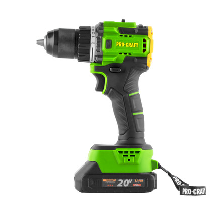 Aku vrtací šroubovák Procraft PA18LiH se sadou bitů BS-37 (3)