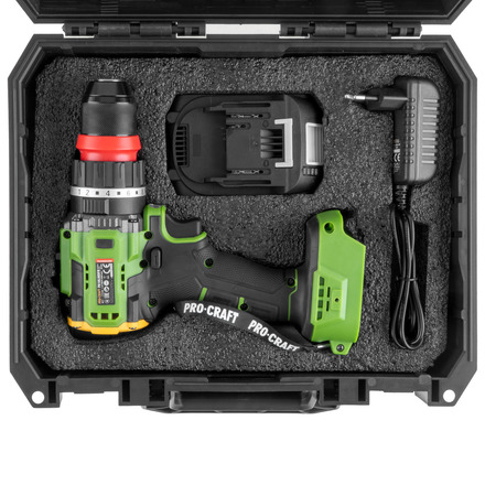 Aku vrtací šroubovák Procraft PA18LiH DFR (11)