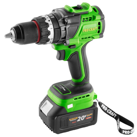 Aku vrtací šroubovák Procraft PA18ProBL-1B-C