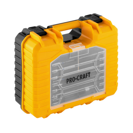 Aku vrtací šroubovák Procraft PA18ProDFR2 + sada bitů (10)
