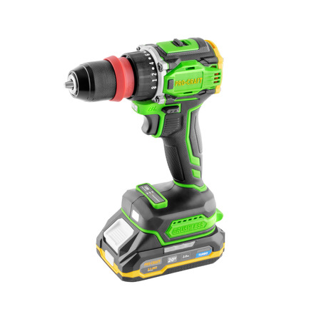Aku vrtací šroubovák Procraft PA18ProDFR2 + sada bitů (1)