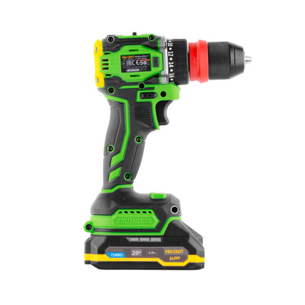 Aku vrtací šroubovák Procraft PA18ProDFR2 + sada bitů (4)