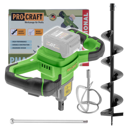 Aku zemní, půdní vrták Procraft PMA20