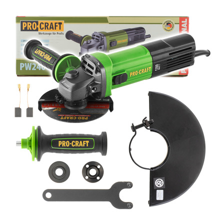 Úhlová bruska Procraft PW2400ES, 125mm