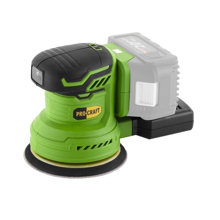 Excentrická aku bruska Procraft PX20BL (bez baterie a nabíječky) (1)