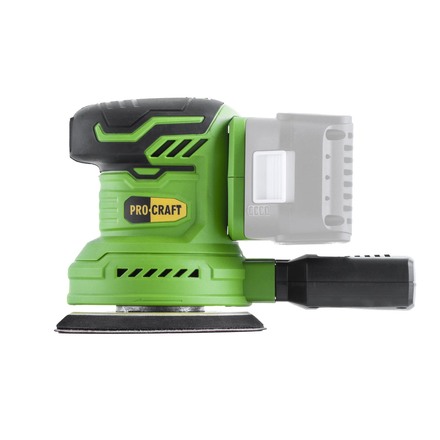 Excentrická aku bruska Procraft PX20BL (bez baterie a nabíječky) (4)