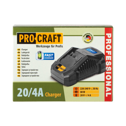 Nabíječka pro baterie Procraft 20/4А Fast Charge (5)