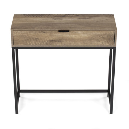 Odkládací stolek Autronic 80x28x77cm, mdf, šedý dub, CT-G1077 GREY (2)