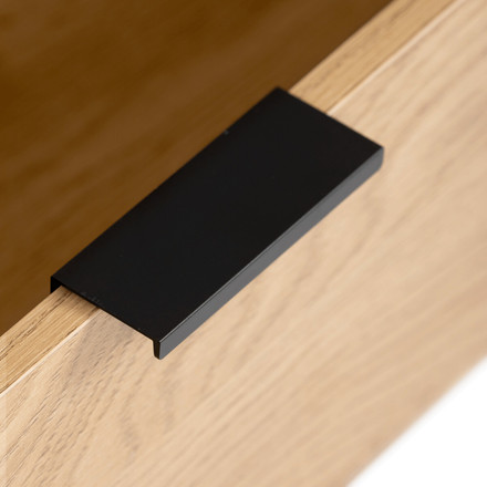 Odkládací stolek Autronic 80x28x77cm, mdf, divoký dub, CT-G1077 OAK (10)
