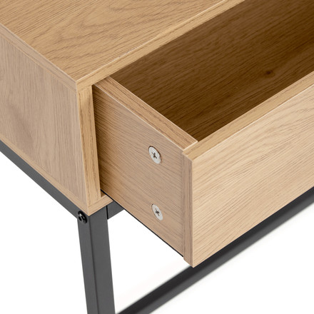 Odkládací stolek Autronic 80x28x77cm, mdf, divoký dub, CT-G1077 OAK (11)
